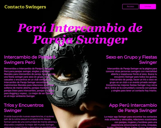 Intercambio de Pareja Perú Logo